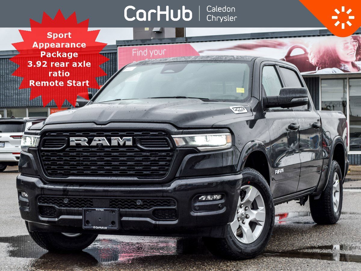 2025 Ram 1500 Big Horn 4x4 Crew Cab 5'7 Box Pano Sunroof 12Displ