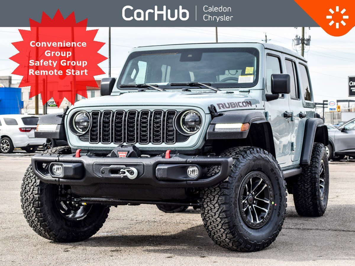 2024 Jeep Wrangler Rubicon 4 Door Sky Roof Xtreme 35Tire Steel Bumper