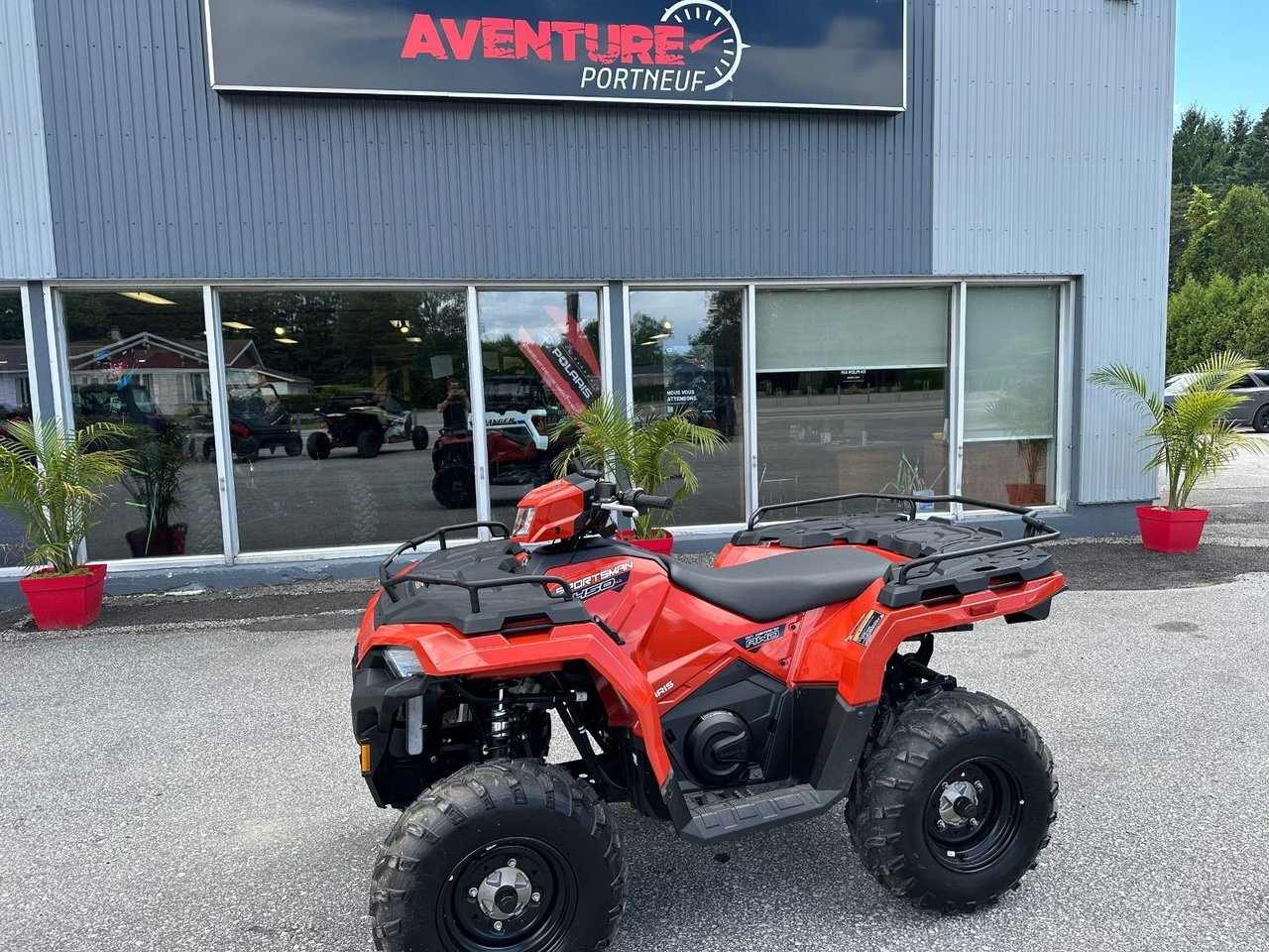2025 Polaris SPORTSMAN 450 HO EPS 500$ de rabais
