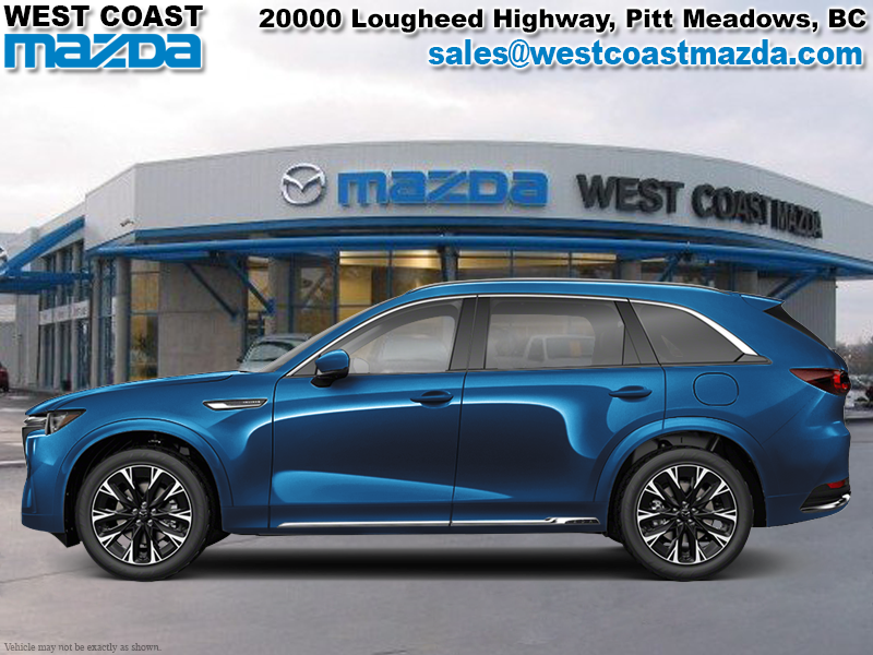 2025 Mazda CX-90 MHEV Signature  - SUNROOF- WHITE LEATHER- 360 CAMERA