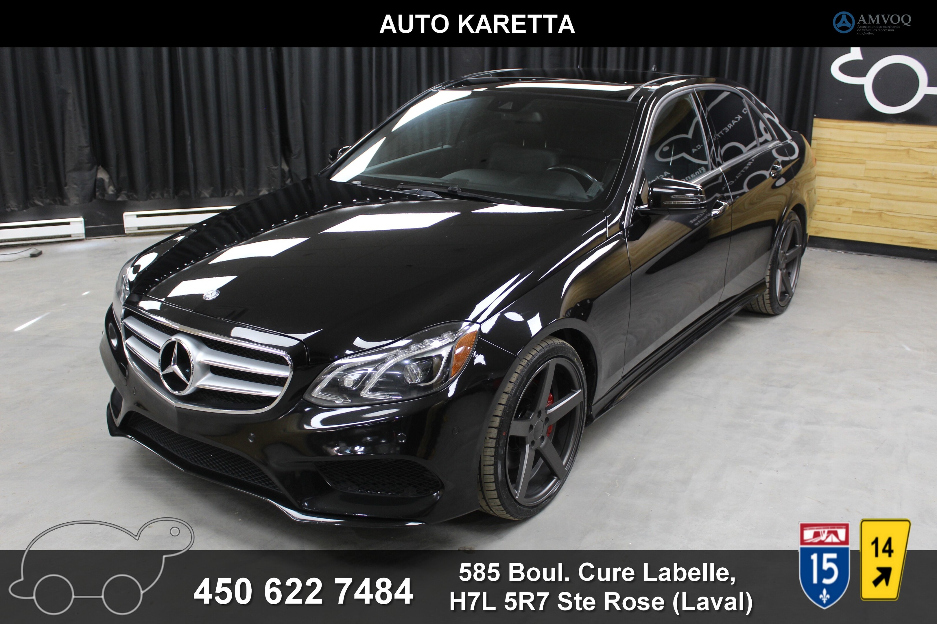 2016 Mercedes-Benz E-Class E400 4MATIC/PANORAMIC/NAVI/CAM/LED/PNEUS+MAGS NEUF