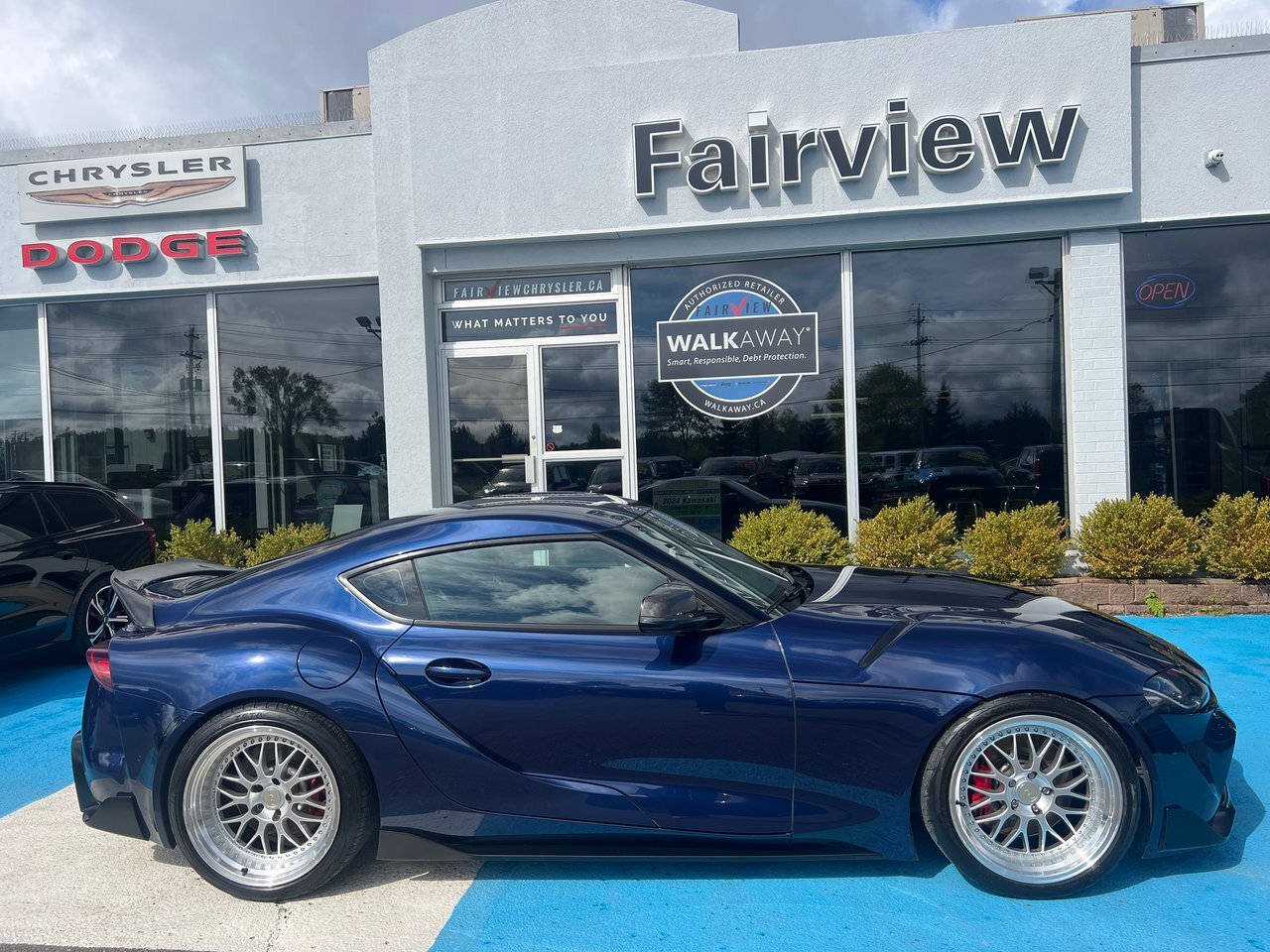 2020 Toyota GR Supra Two sets of wheels including factory rims, charge 