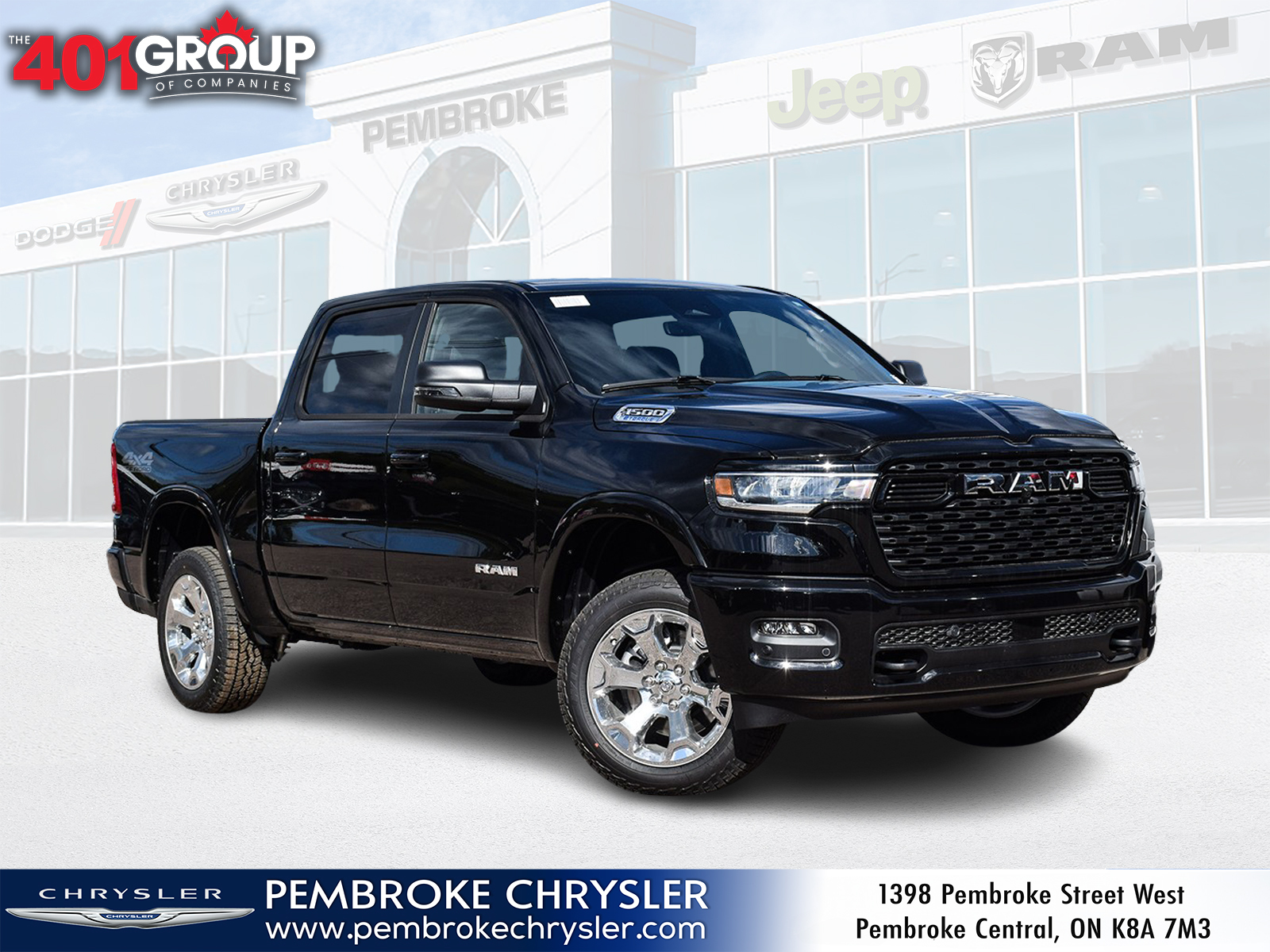2025 Ram 1500 Big Horn 4x4 Crew Cab 5'7  Box