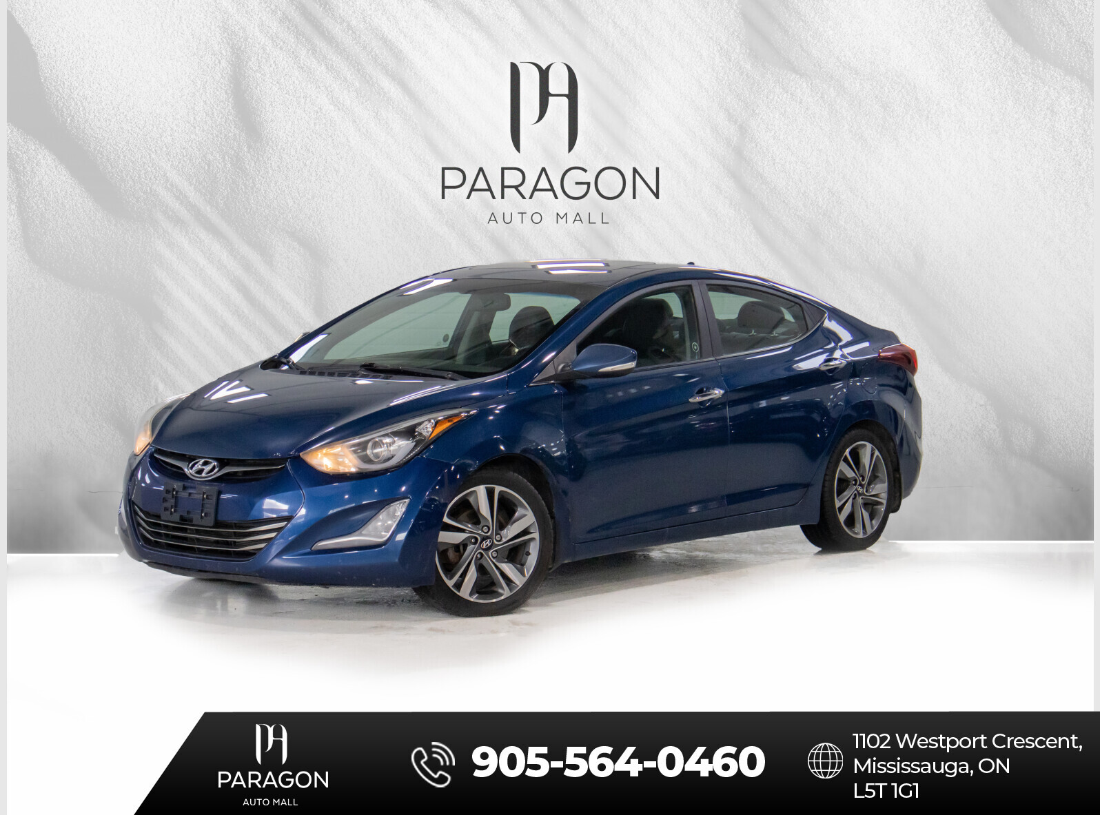 2016 Hyundai Elantra Limited SUNROOF | CLEAN CARFAX
