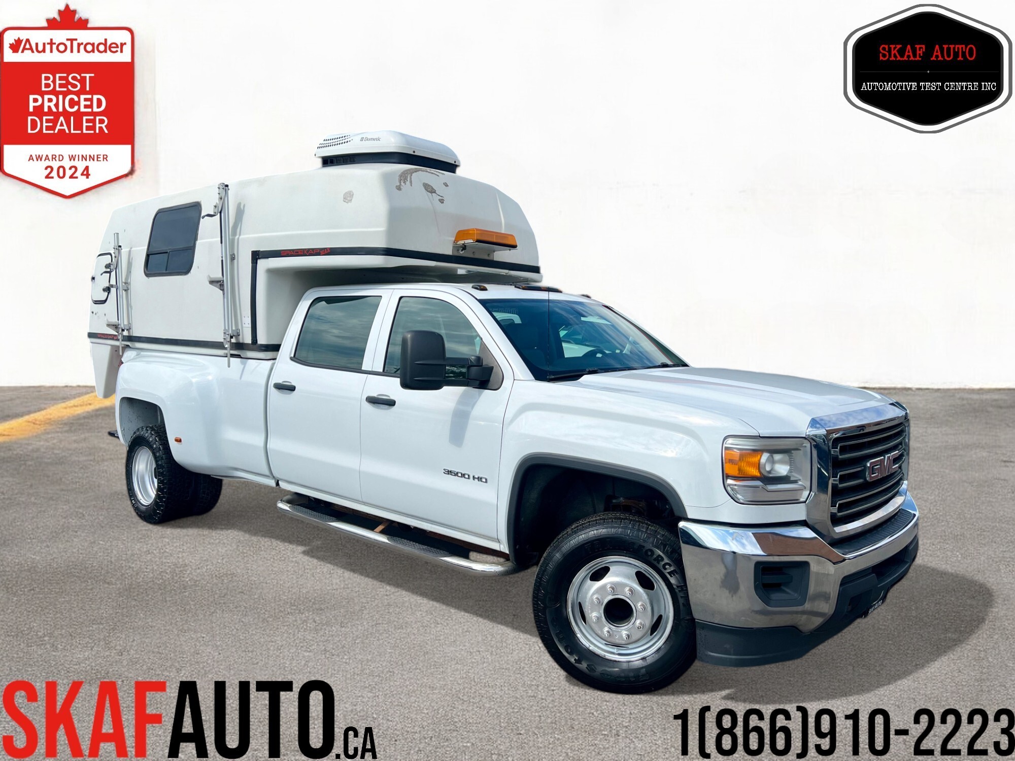 2015 GMC Sierra 3500HD 8FT LONG BOX! SPACE CAP MAX! CREW CAB!