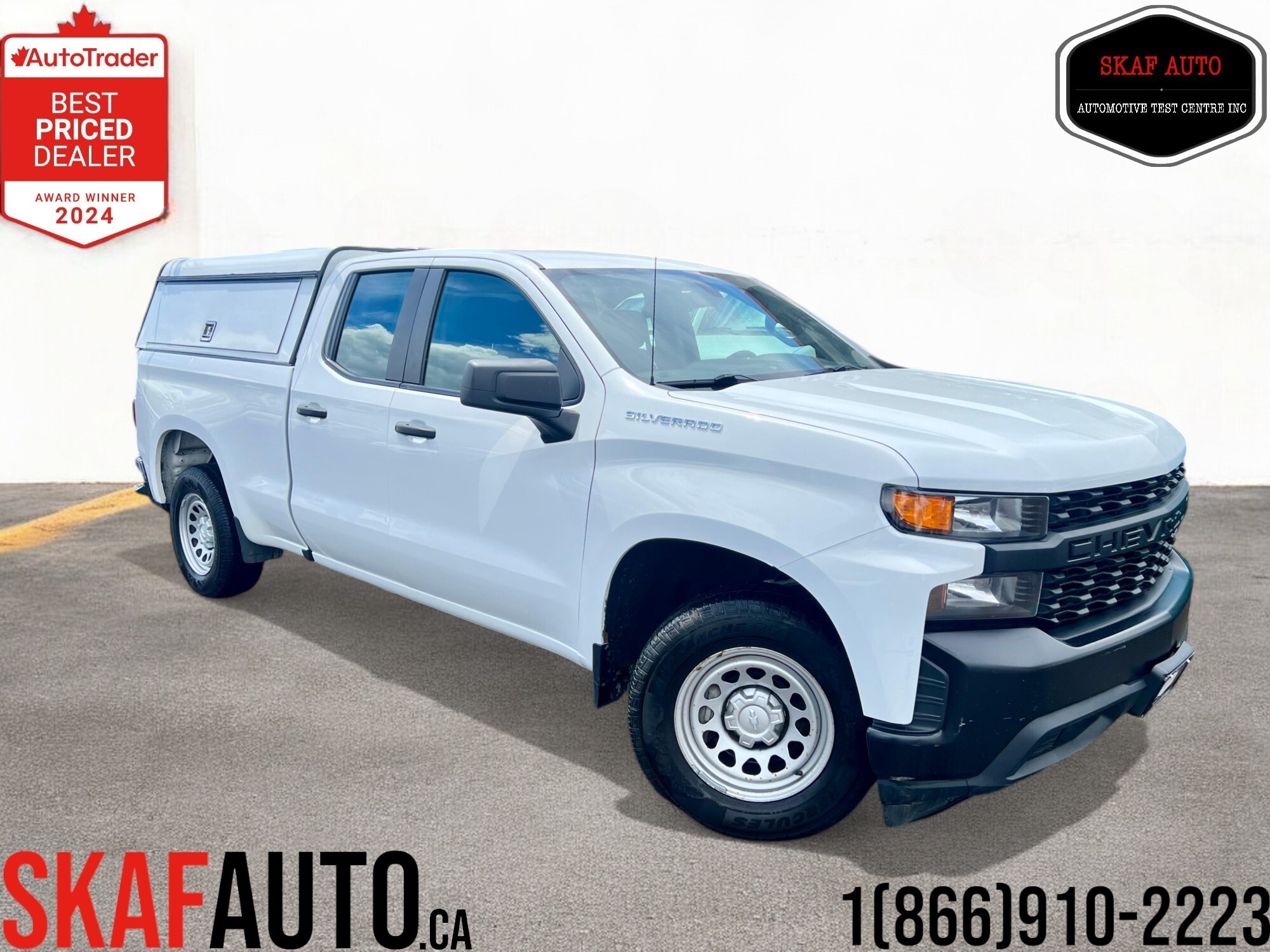 2020 Chevrolet Silverado 1500 MATCHING CAP! LADDER RACK! ONE OWNER! WE FINANCE!