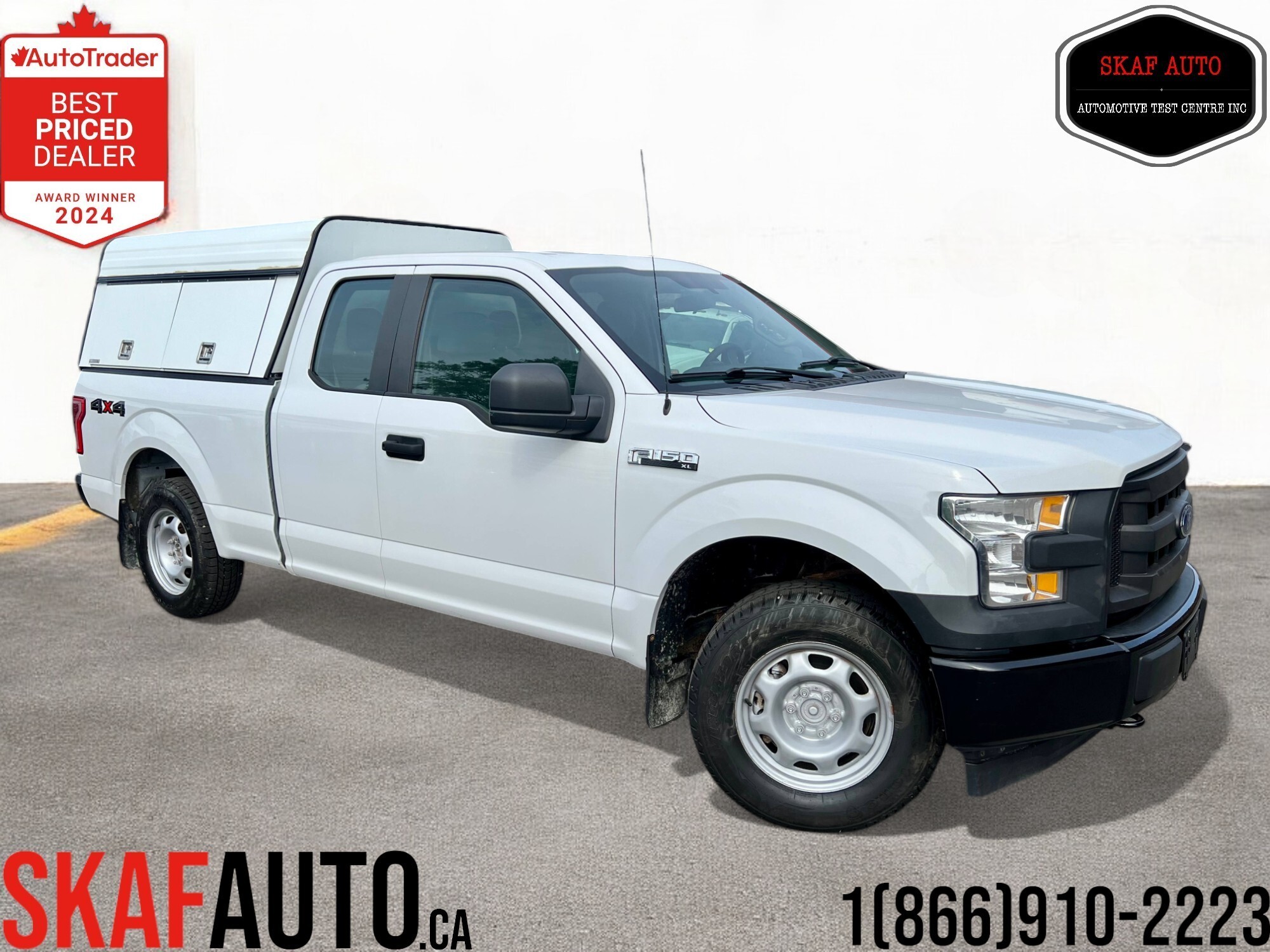 2017 Ford F-150 4X4! MATCHING CAP! 6.5FT BOX! WE FINANCE!