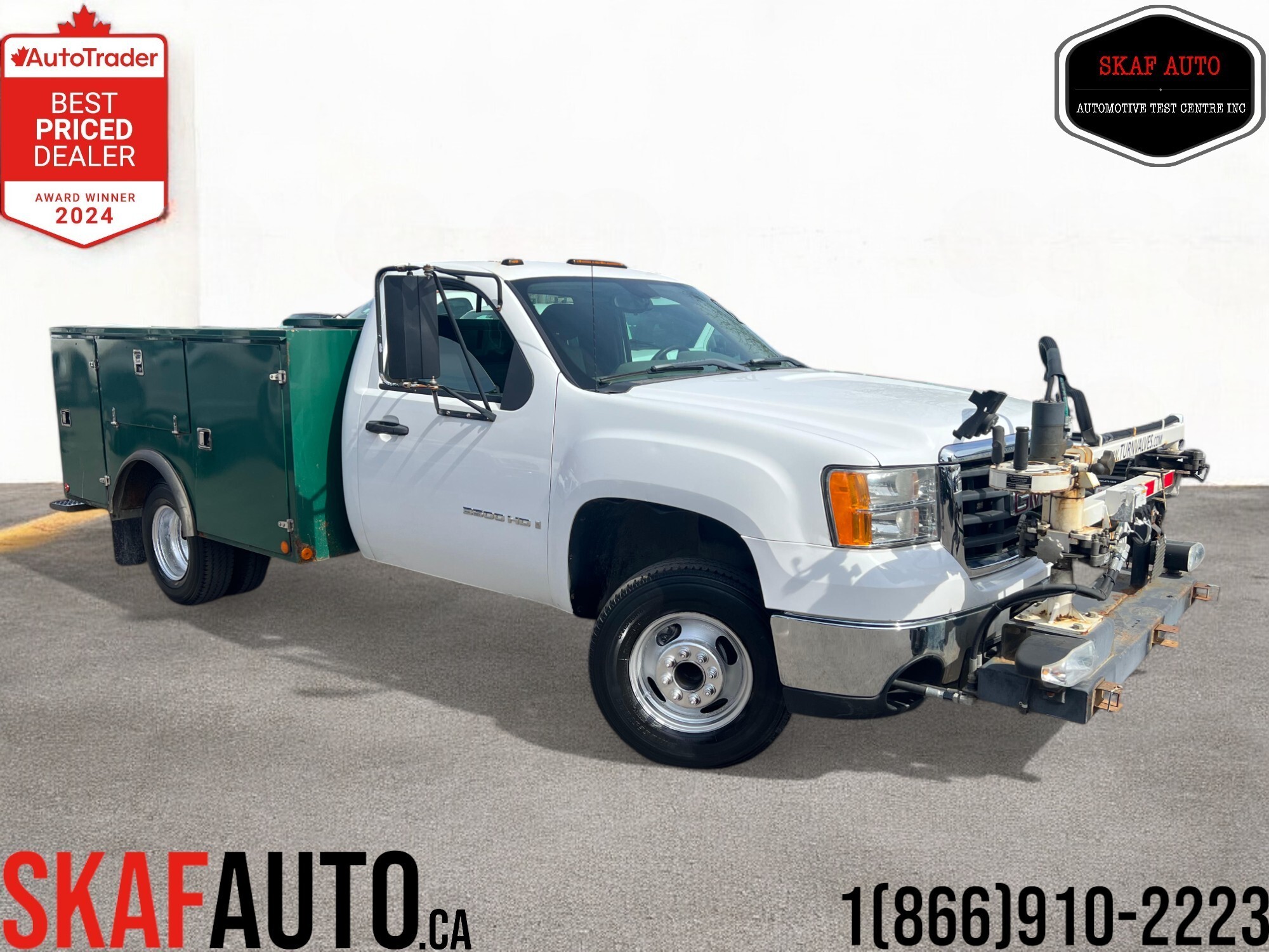 2007 GMC Sierra 3500! SERVICE BOX! ONE OWNER! LOW KM!