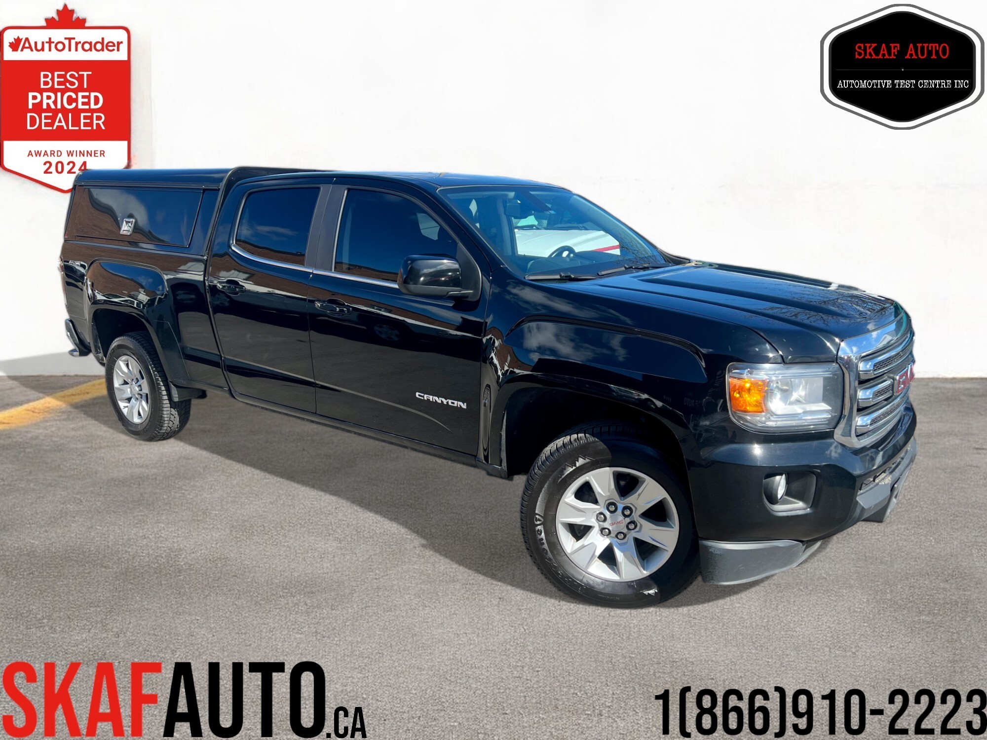 2018 GMC Canyon CREW CAB! 4X4! MATCHING CAP! 128.3 WB! SLE! 