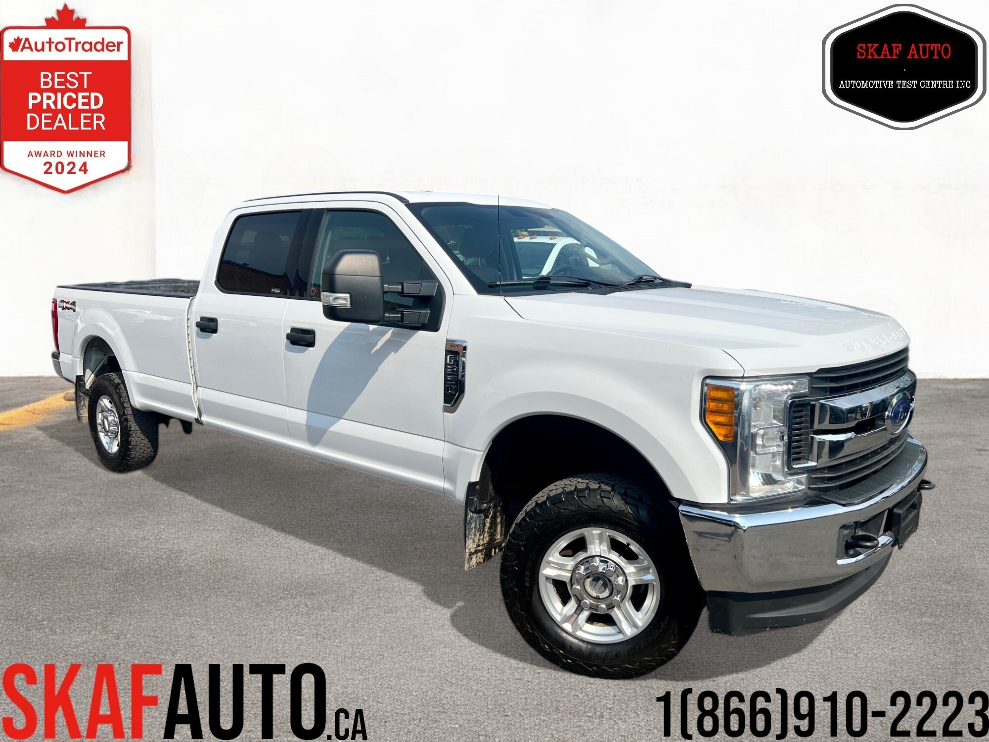 2017 Ford F-250 4X4! 8FT LONG BOX! CREW CAB! WE FINANCE! ONE OWNER