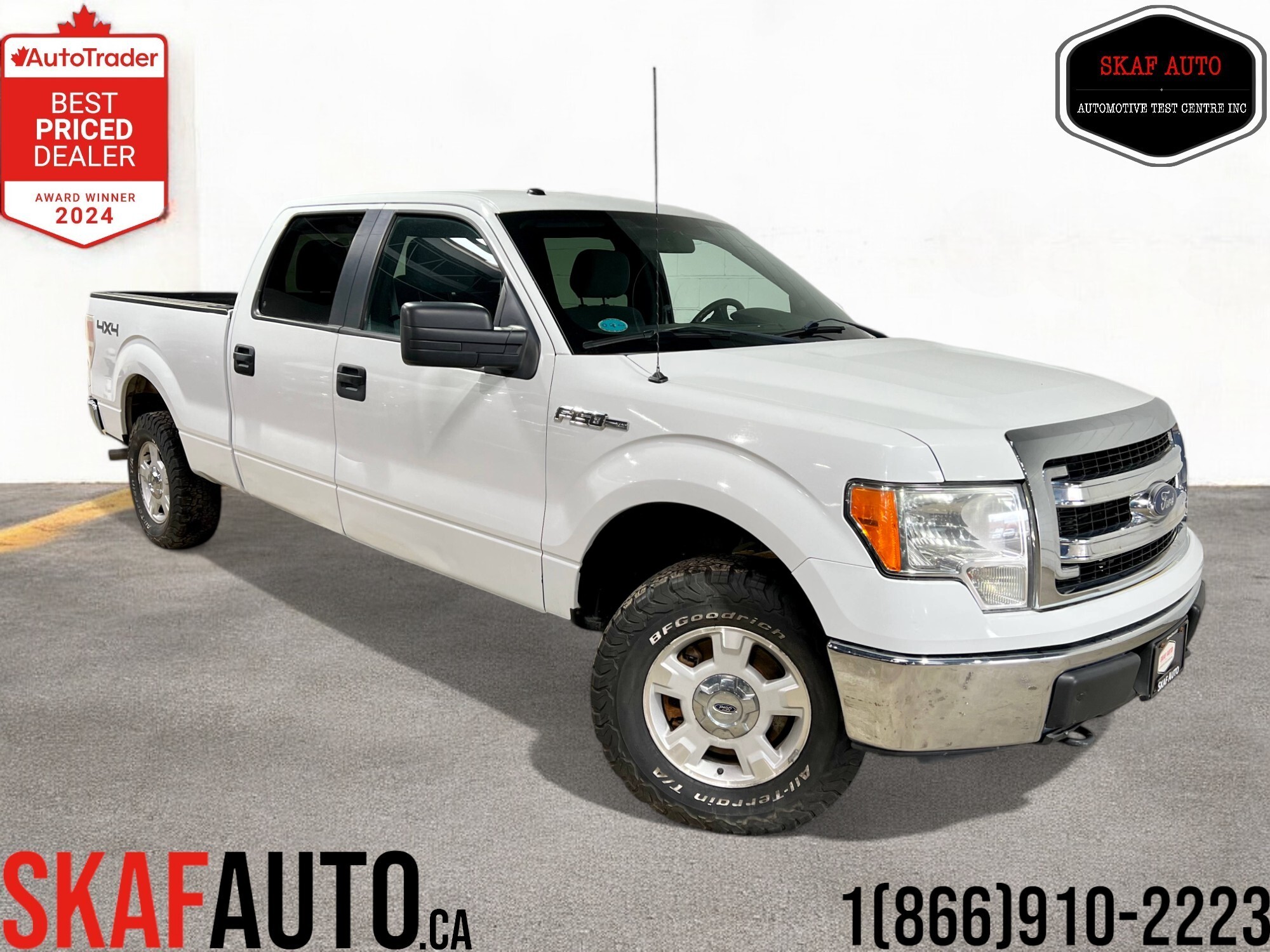 2013 Ford F-150 XLT! 6.5 FT BOX! 4X4! CREW CAB! ONE OWNER 