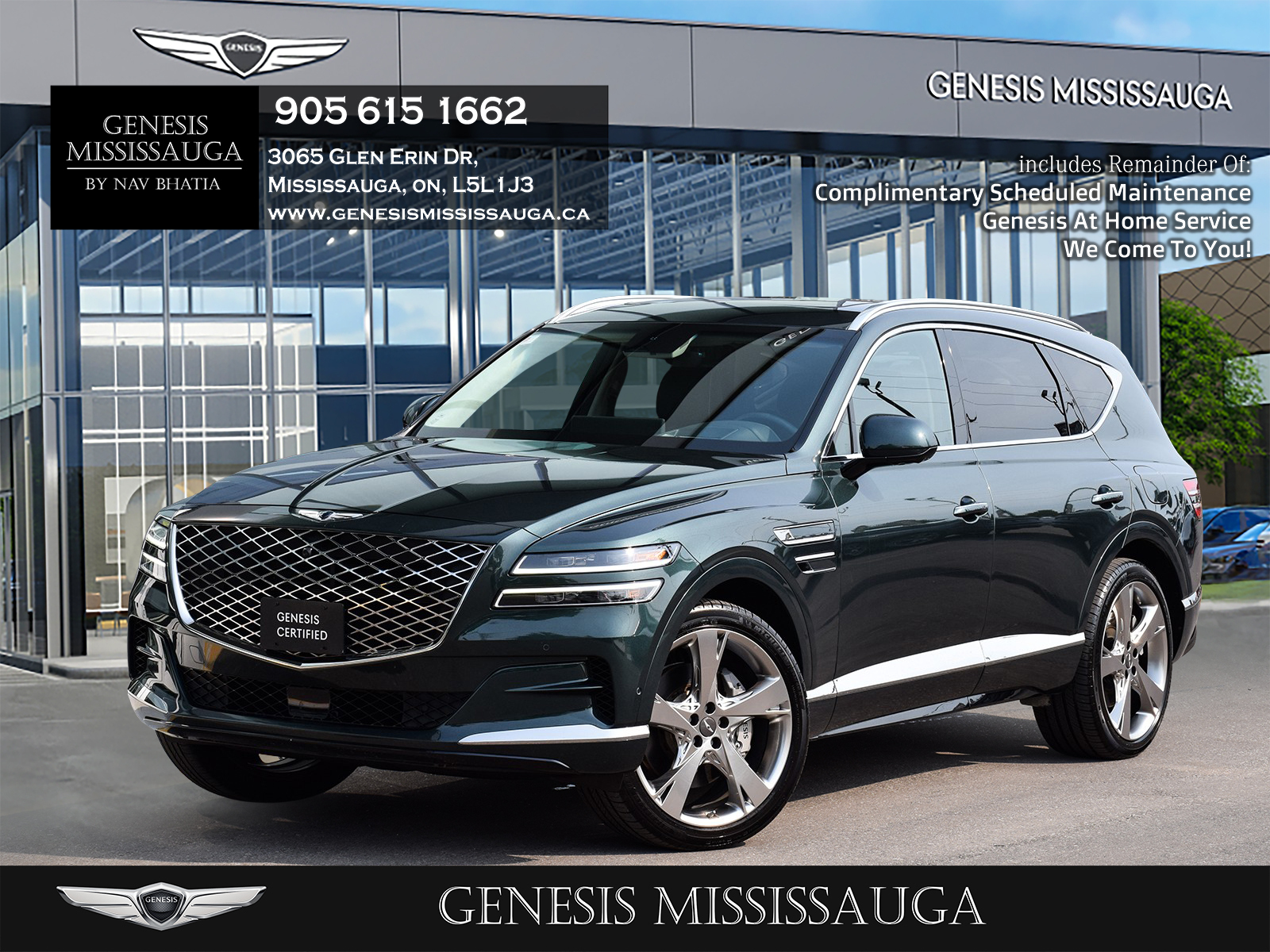 2024 Genesis GV80 3.5T PRESTIGE - Genesis Certified Pre-Owned 