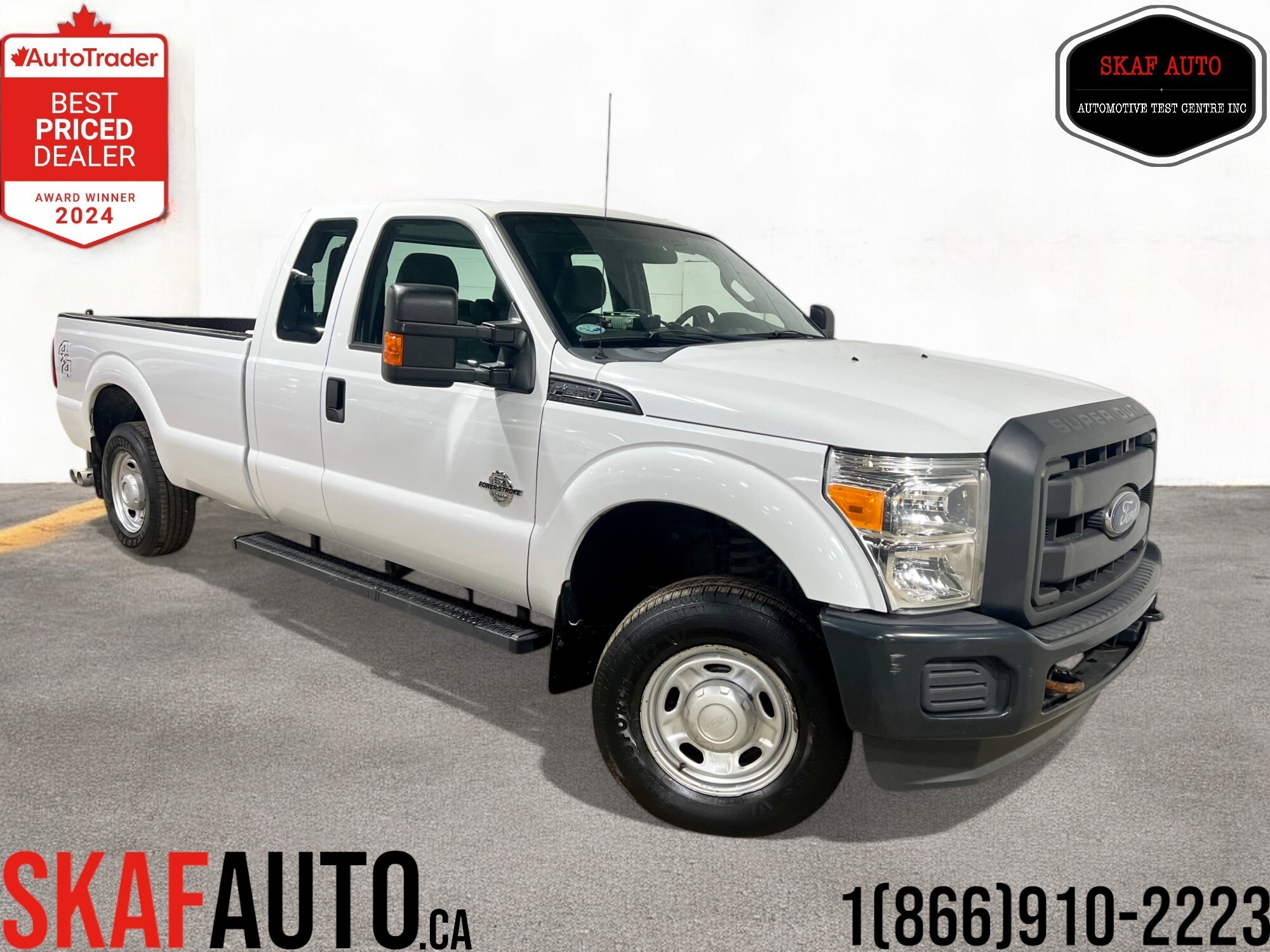 2013 Ford F-250 DIESEL! 4X4! 8FT LONG BOX! ONE OWNER! POWER LIFT G