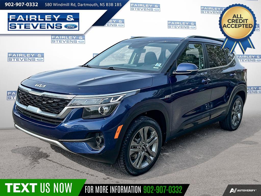 2022 Kia Seltos EX HEATED LEATHER SEATS & WHEEL! APPLE CARPLAY & A