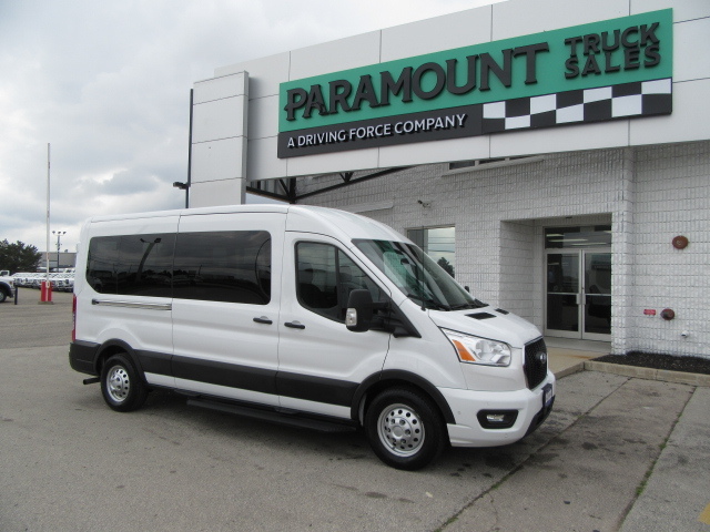 2022 Ford Transit Cargo Van T-350 GAS MED ROOF ALL WHEEL DRIVE 15 PASS VAN