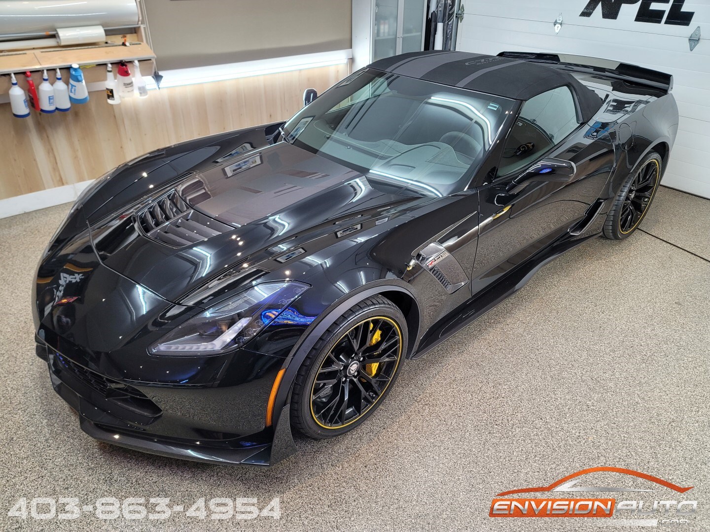 2016 Chevrolet Corvette C7.R SPECIAL EDITION Z06 CONVERTIBLE 3LZ Z07