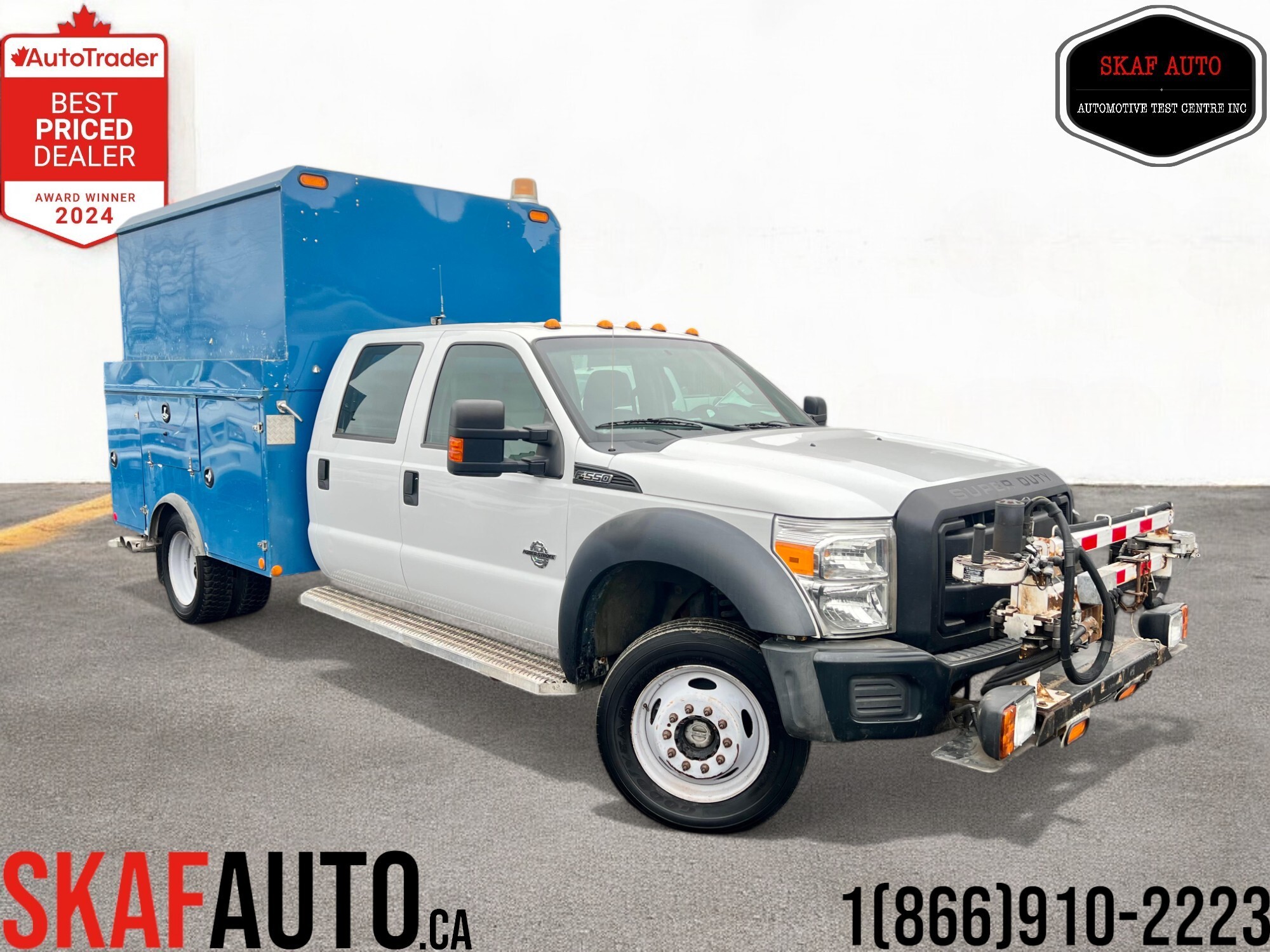 2012 Ford F-550 4X4! DIESEL! CREW CAB! SERVICE BOX!