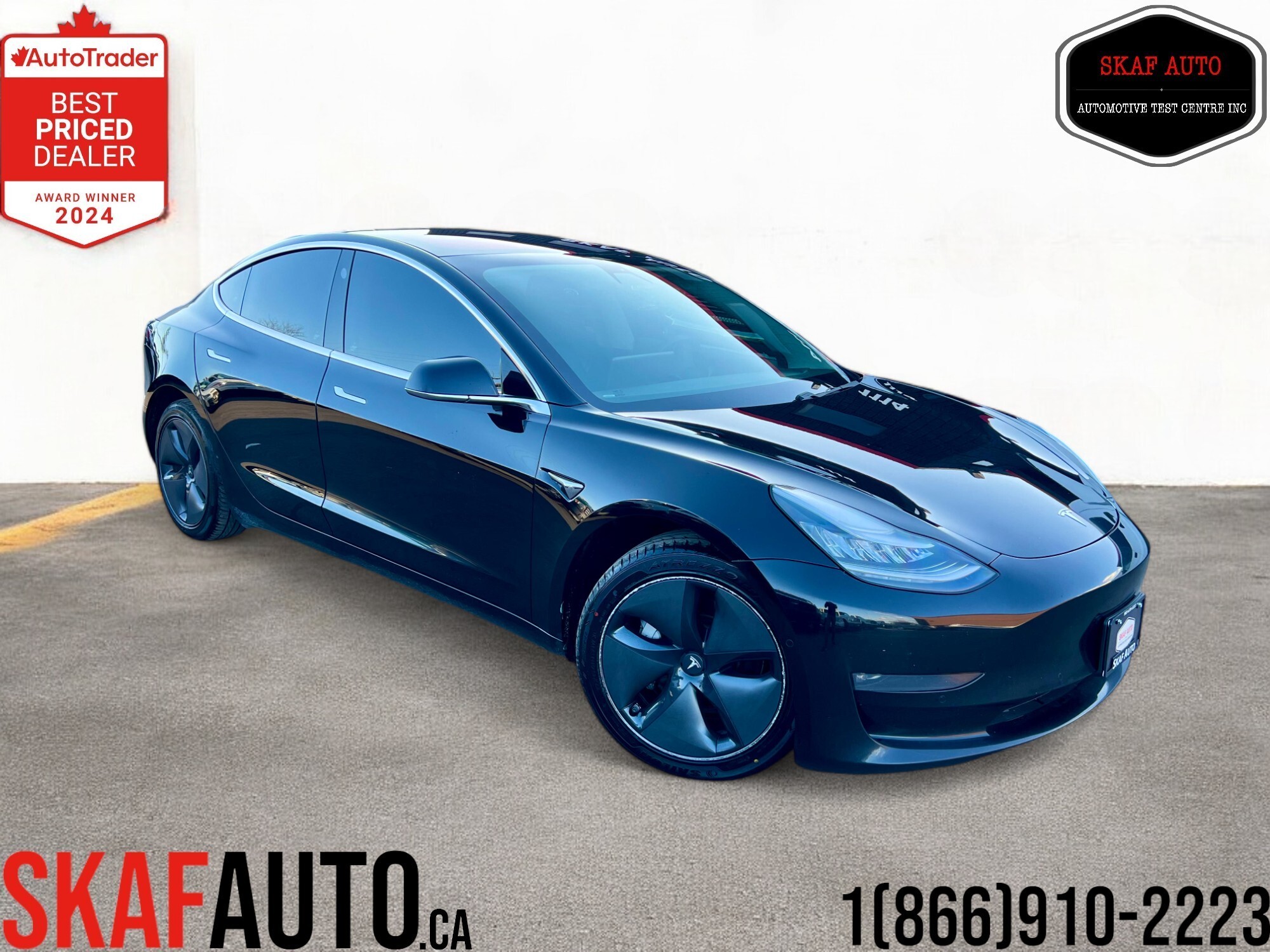 2019 Tesla Model 3 STANDARD RANGE PLUS! RWD! WE FINANCE!