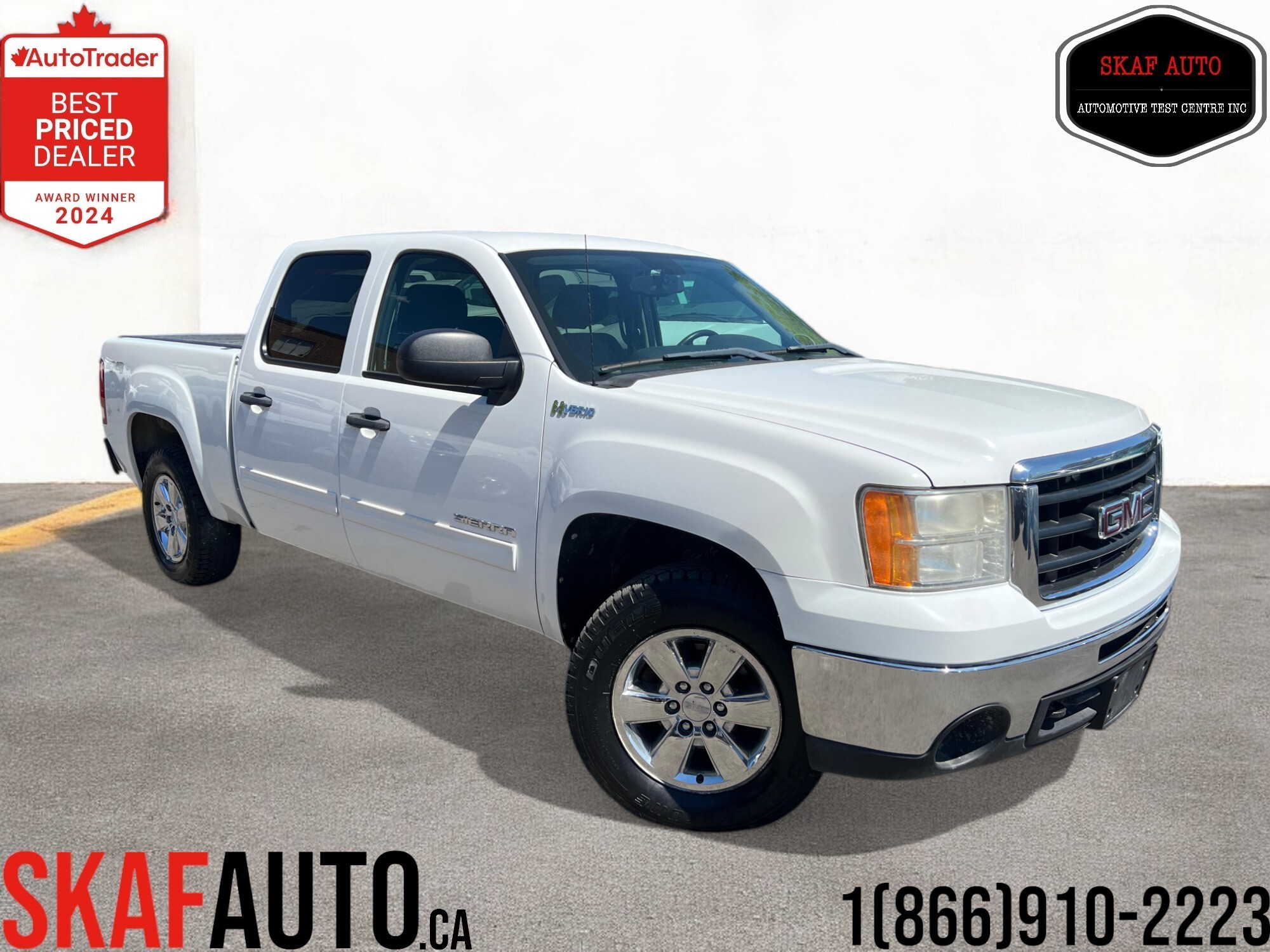 2010 GMC Sierra 1500 HYBRID! CREW CAB! 4X4! ONE OWNER! 