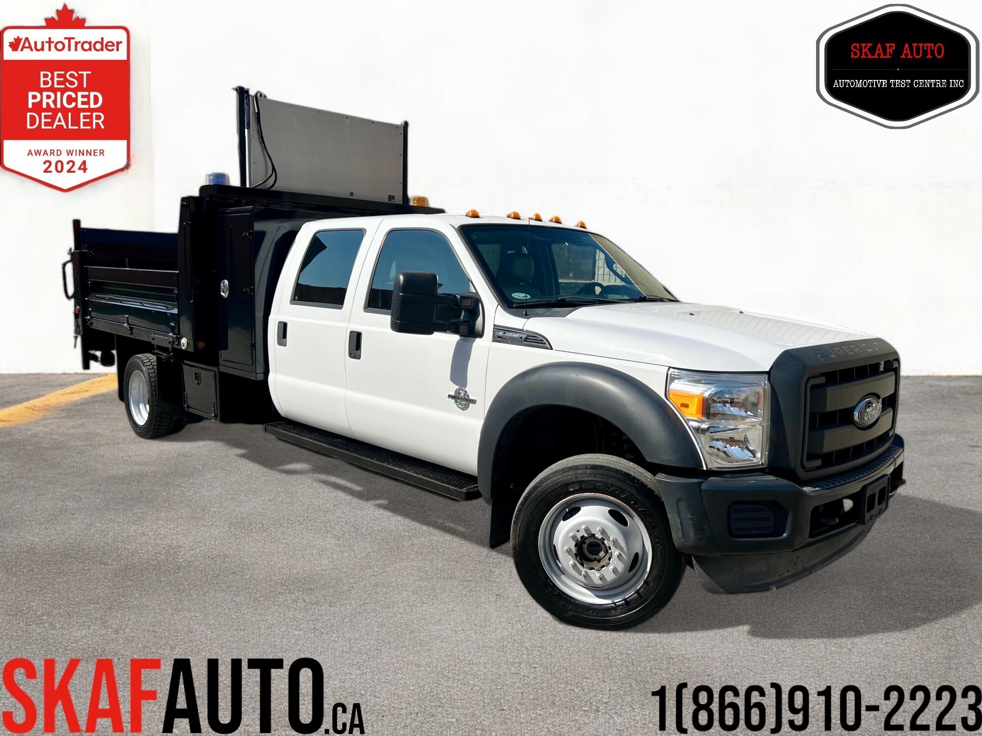 2014 Ford F-450 DUMP BED! 4X4! DIESEL POWER LIFT GATE! 