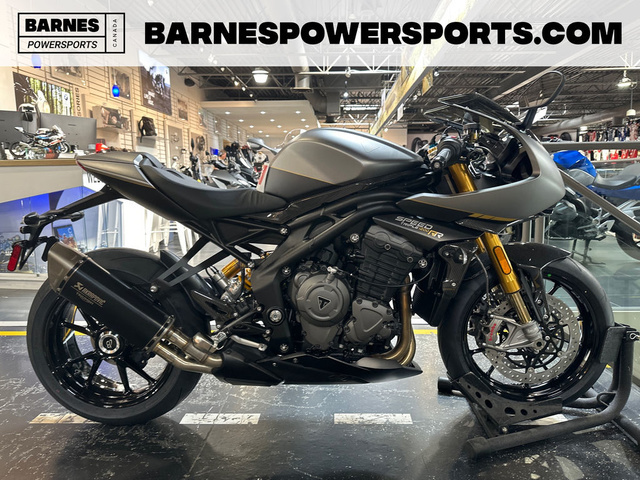 2025 Triumph Speed Triple 1200 RR Breitling Edition Storm Grey 