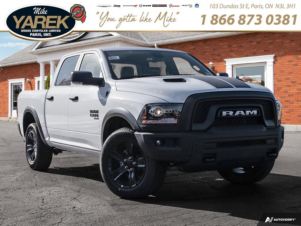 2024 Ram 1500 Classic WARLOCK. OUR LAST FUEL SAVING V6 ENGINE!!