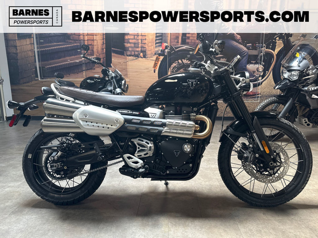 2024 Triumph Scrambler 1200 X Sapphire Black
