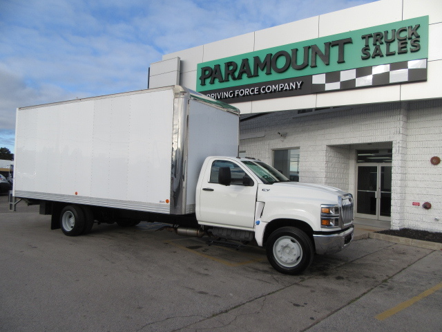 2021 International CV DIESEL 20 FT ALUMINUM BOX & POWER LIFTGATE