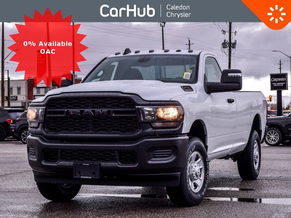 2024 Ram 2500 Tradesman 4x4 Reg Cab 8' Box Blind Spot Trailer Br