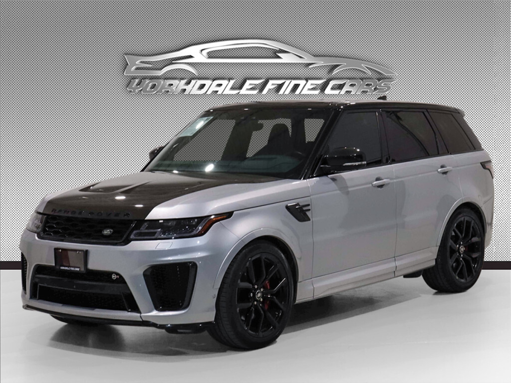 2021 Land Rover Range Rover Sport V8 Supercharged SVR / Carbon Fibre Edition / Bucke