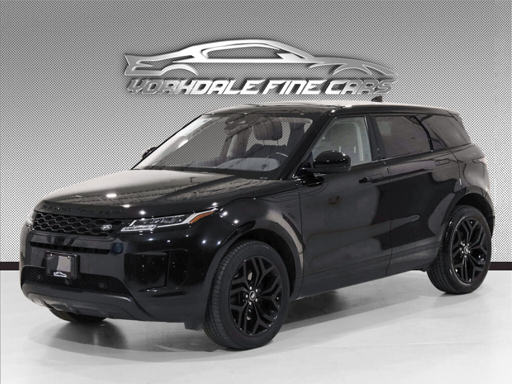 2020 Land Rover Range Rover Evoque S / Black Pack / Apple CarPlay / Panoramic / Drive