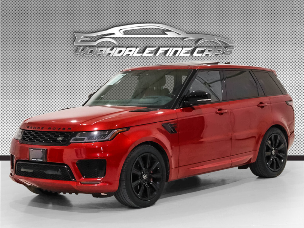 2021 Land Rover Range Rover Sport V8 Supercharged / HSE Dynamic / Red Int / 7 Passen