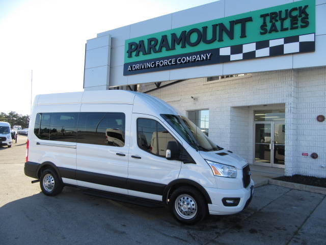 2022 Ford Transit Cargo Van T-350 XLT GAS ALL WHEEL DRIVE HIGH ROOF 12PASS VAN
