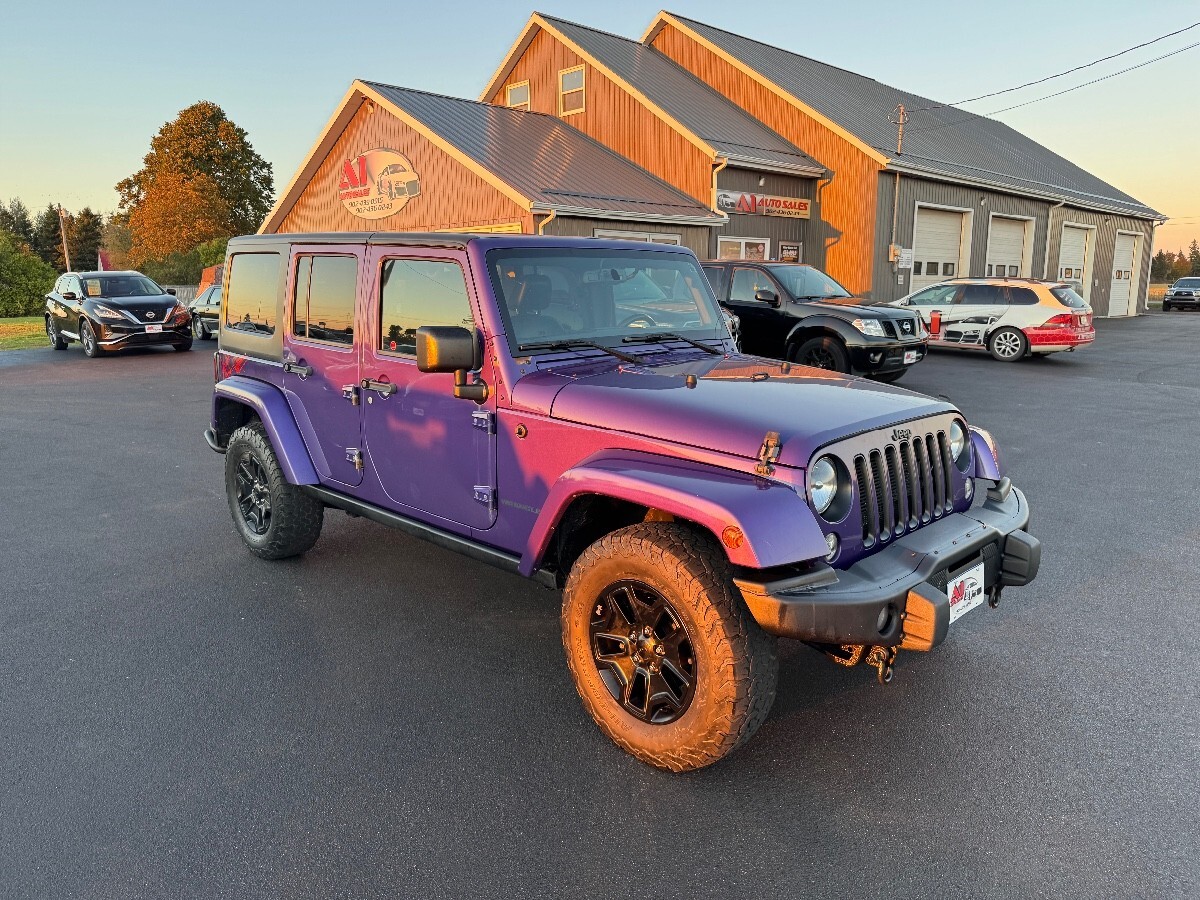 2016 Jeep Wrangler UNLIMITED BACKCOUNTRY 4WD $156 Weekly tax in 