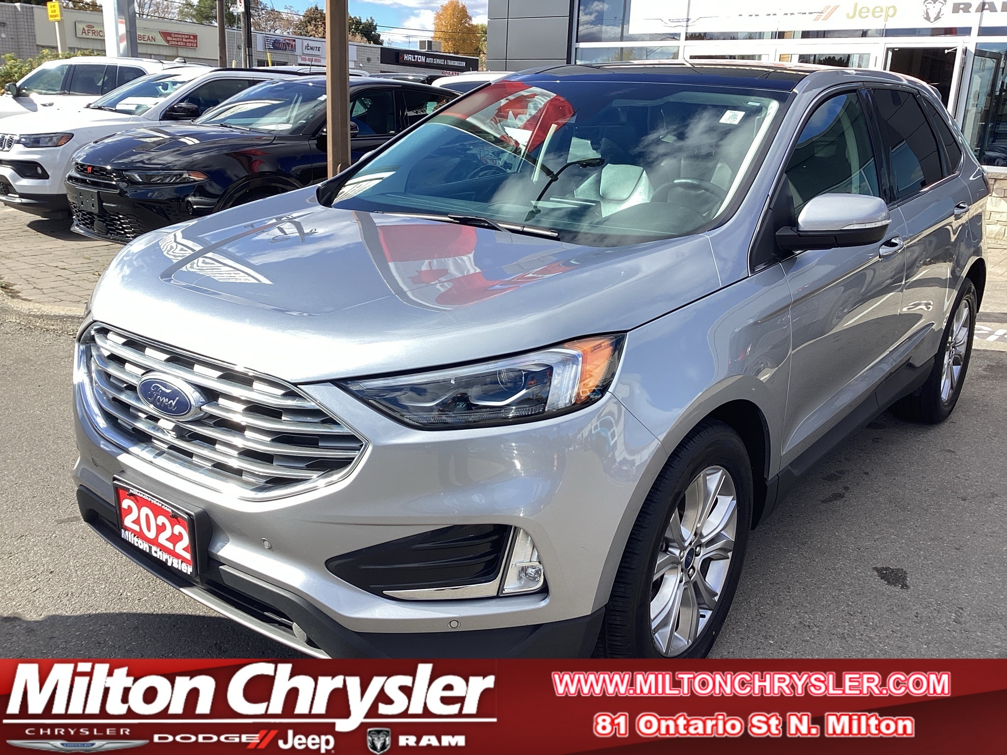 2022 Ford Edge TITANIUM AWD, LEATHER, NAVIGATION, SUNROOF