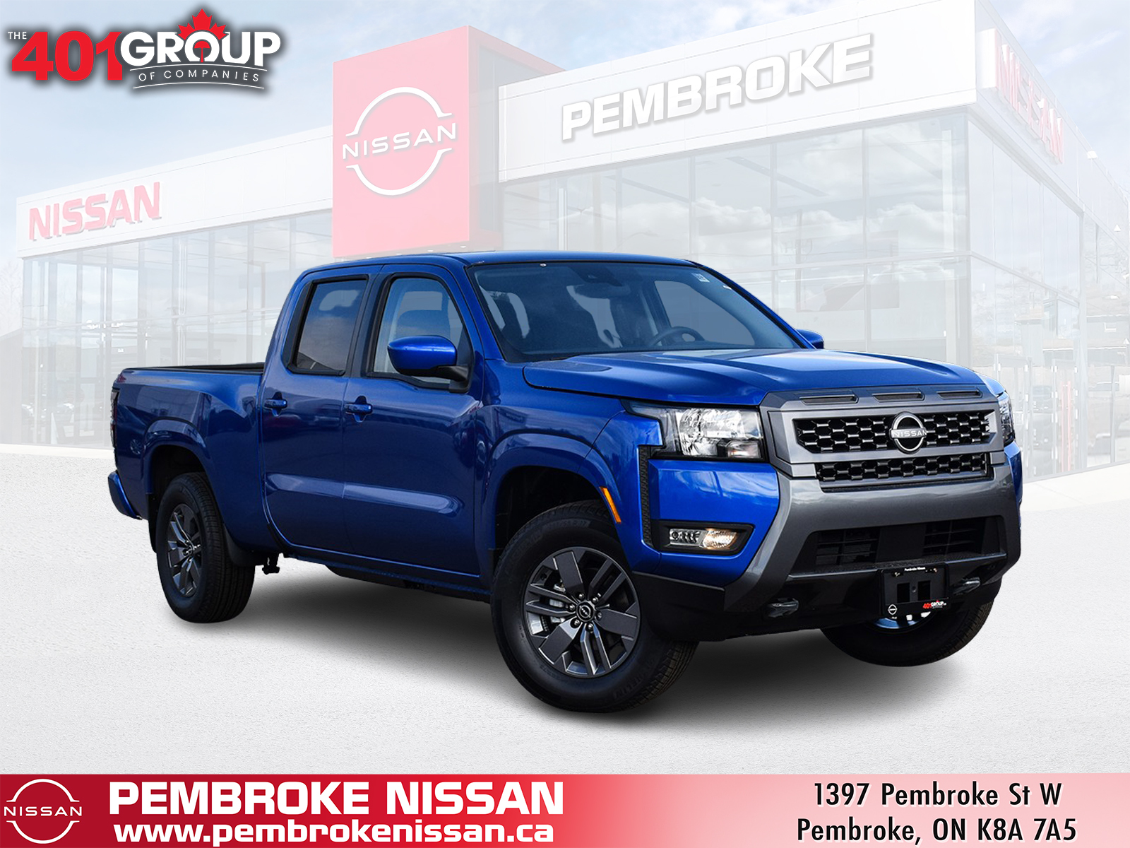2025 Nissan Frontier Crew Cab 4x4 Long Bed SV