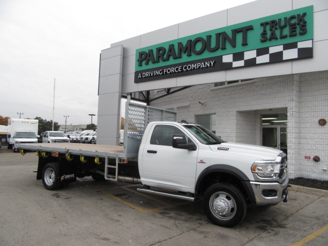 2024 Dodge RAM 5500 DIESEL 4X4 REG CAB 16 FT LUMBER DUMPING FLAT DECK