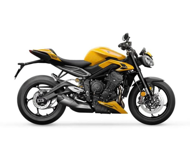 2025 Triumph Street Triple RS Cosmic Yellow