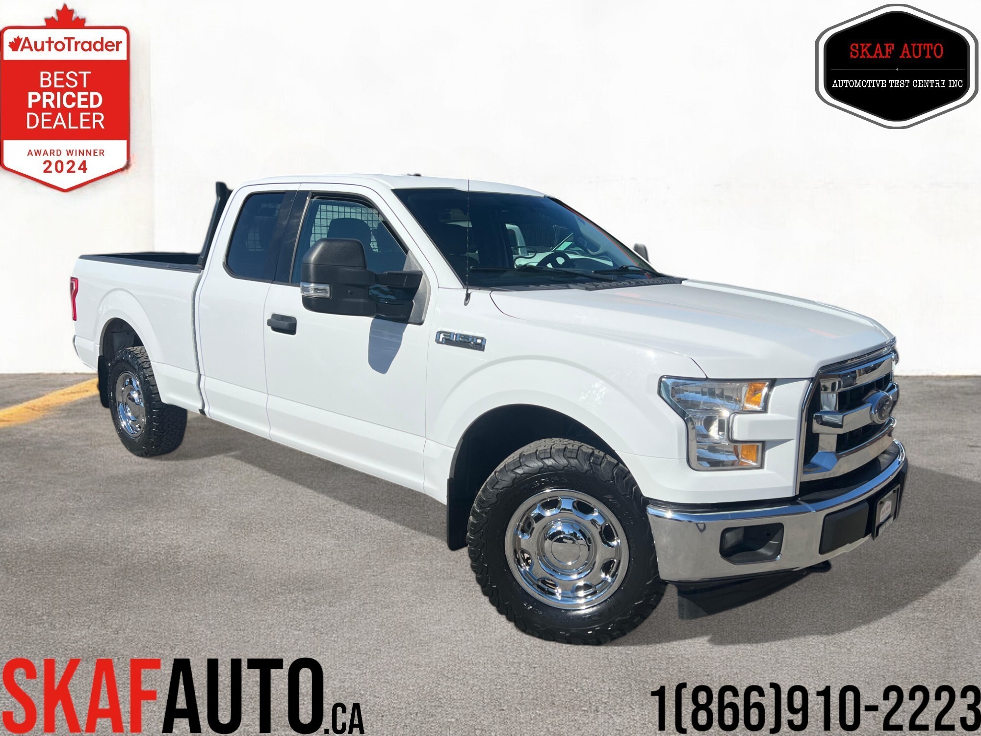 2017 Ford F-150 4X4! 5L V8! ONE OWNER! WE FINANCE!