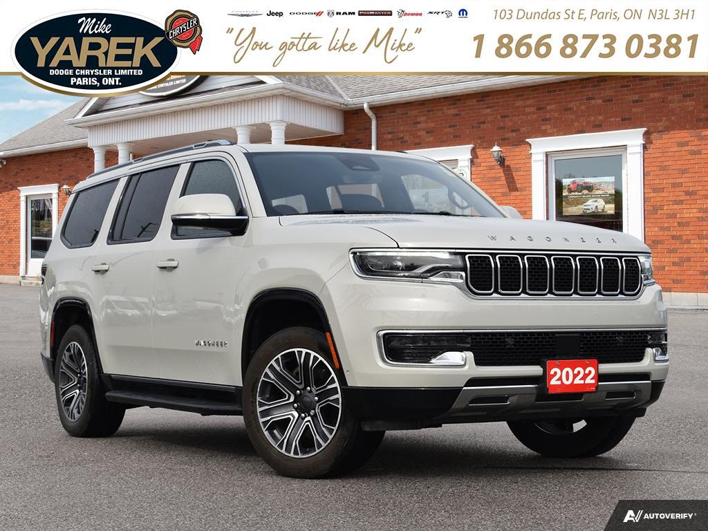 2022 Jeep Wagoneer LEATHER. LOCAL TRADE. 7 SEATER. NAVIGATION