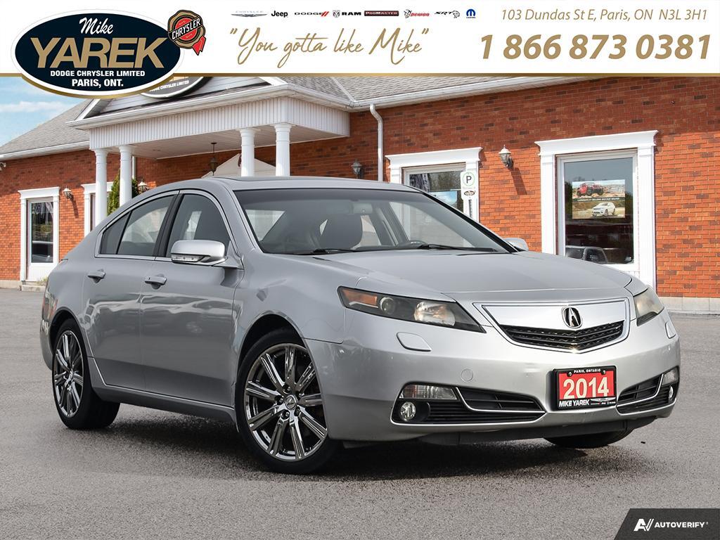 2014 Acura TL AWD, LEATHER HEATED/VENTED SEATS, NAV, SUNROOF