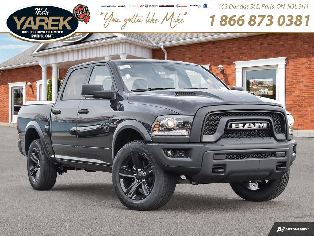 2024 Ram 1500 Classic WARLOCK. HEATED SEATS/STEERING. HEMI V8!!