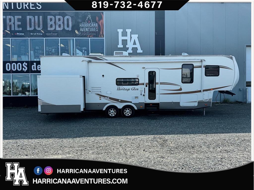 2012 Wildwood by Forest River heritage glen 316TBRD à partir 57$ par sem