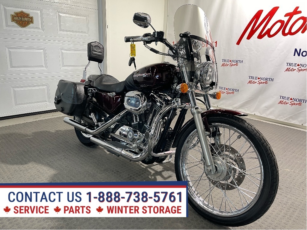 2007 Harley-Davidson Sportster XL 1200C STAGE ONE/VANCE AND HINES PIPES/HEATED GRIPS