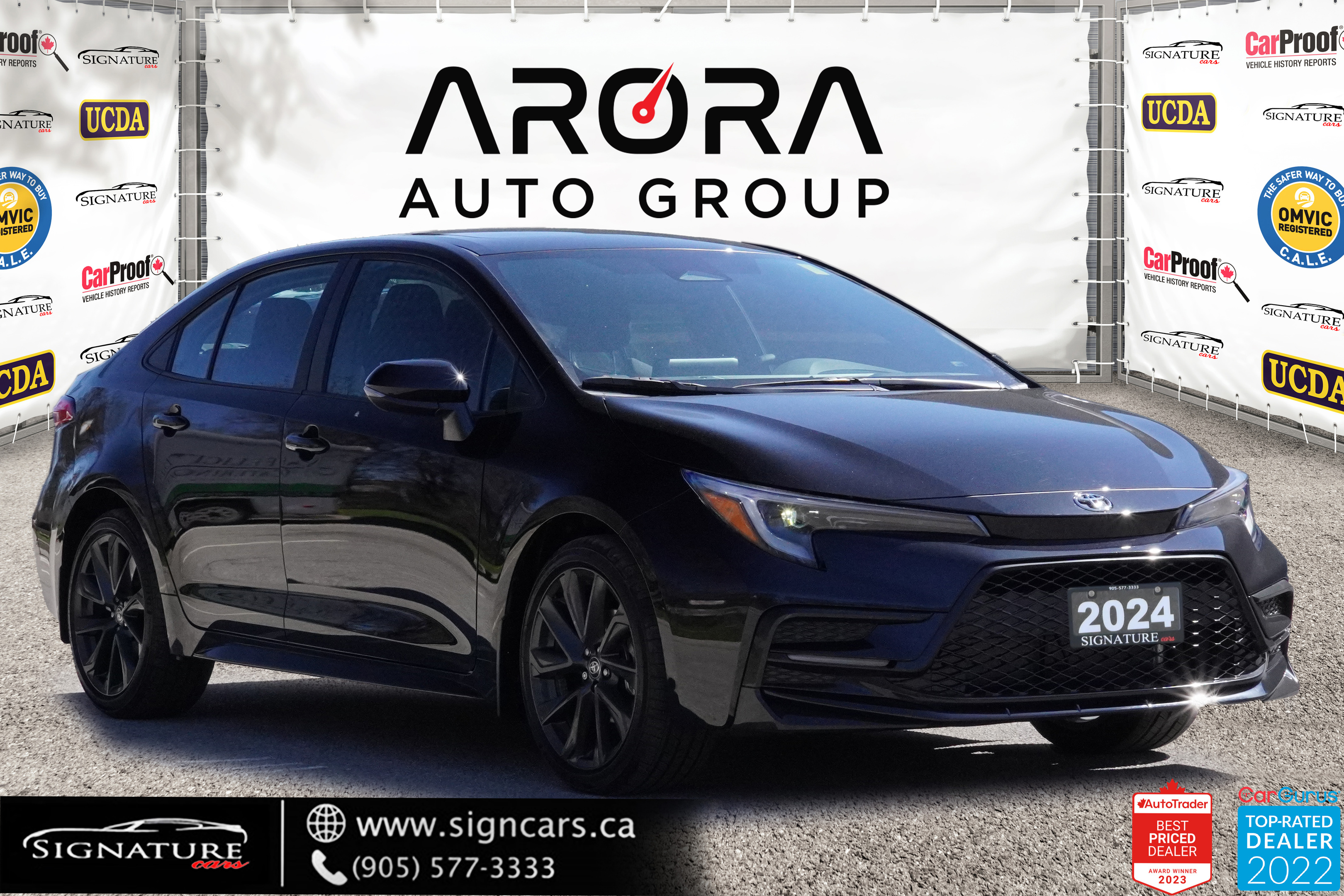 2024 Toyota Corolla SE UPGRADE / NO ACCIDENT / SUNROOF / CARPLAY/BSM