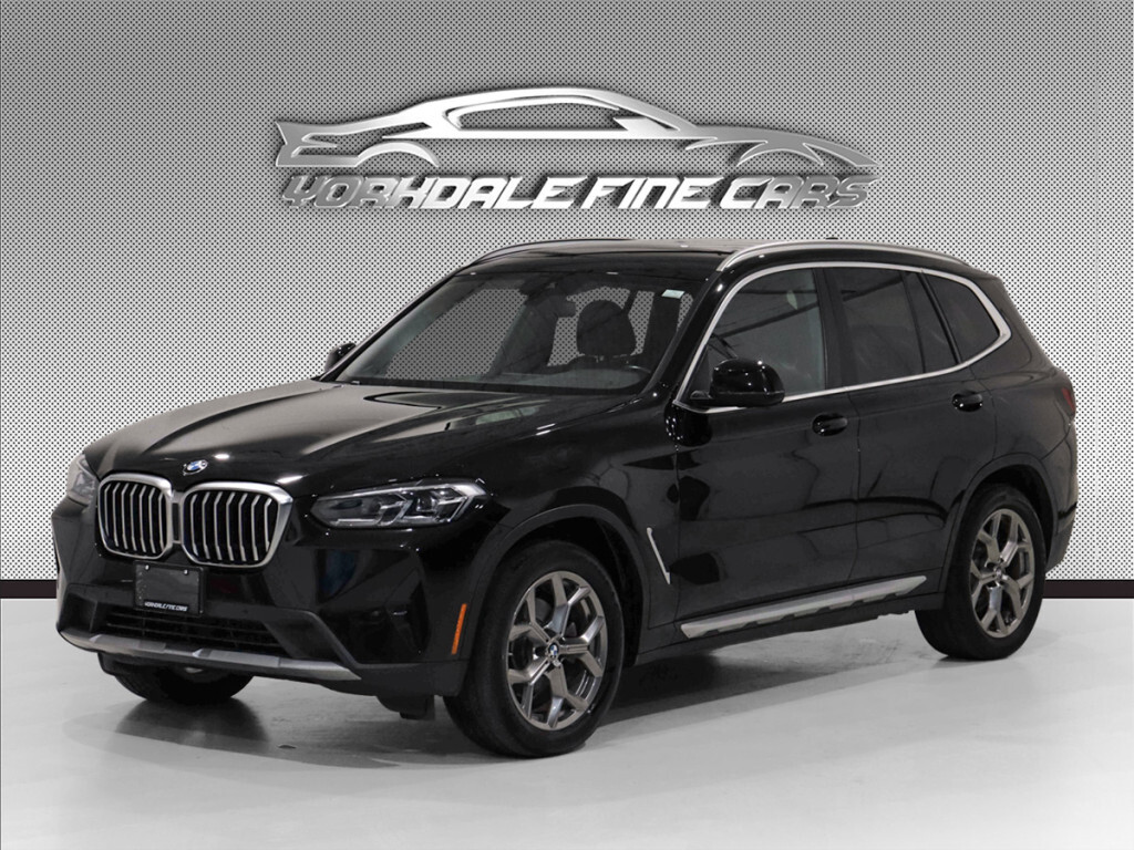 2022 BMW X3 xDrive30i AWD / Apple CarPlay / Navigation / Panor