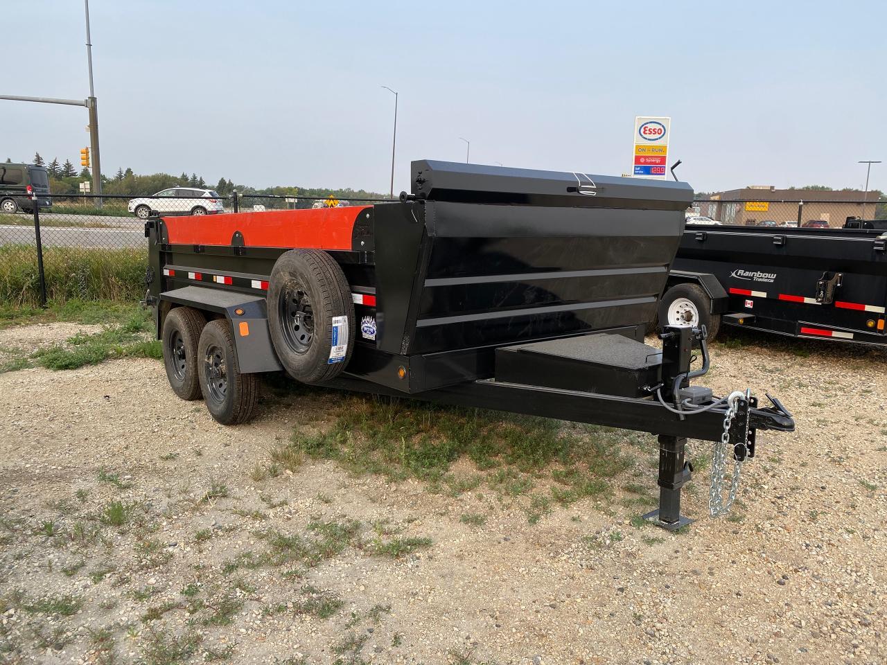2025 Precision Dump Box Trailer 7' X 14' Precision Dump Trailer
