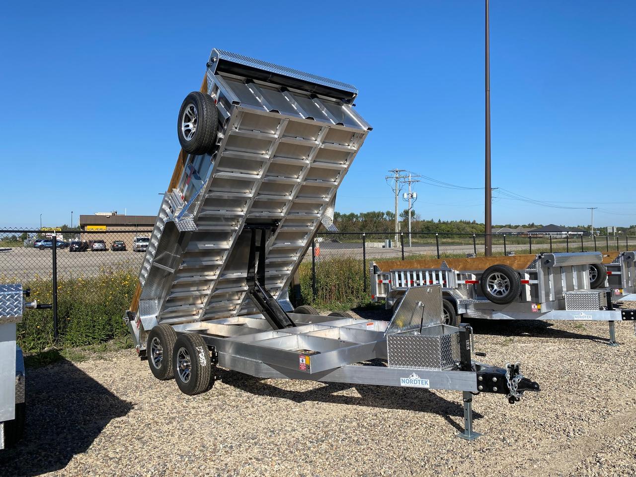 2025 Nordtek Dump Trailer 82'' x 14' Nordtek Dump Trailer