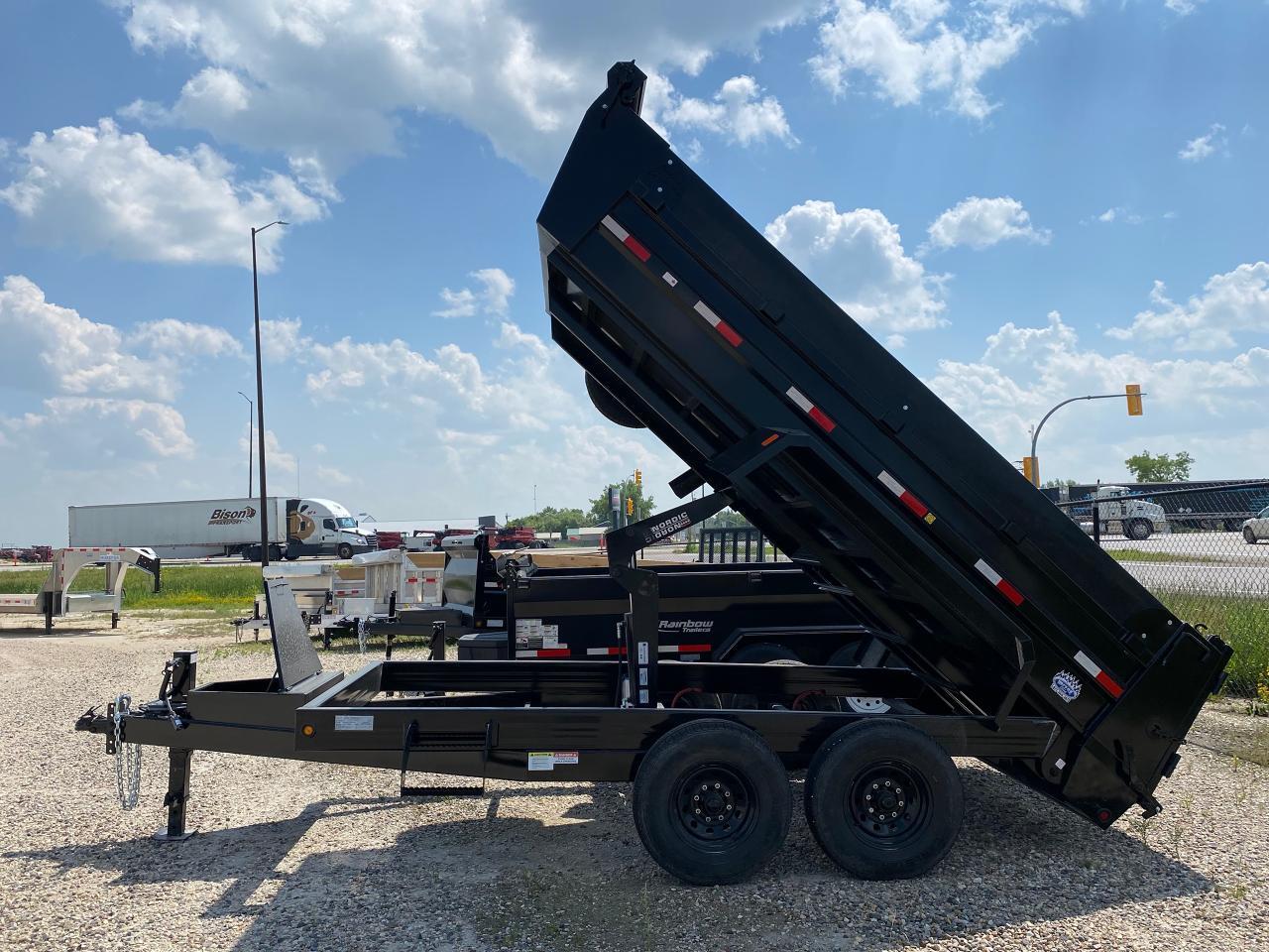 2024 Precision Dump Box Trailer 7' x 14' Precision Dump