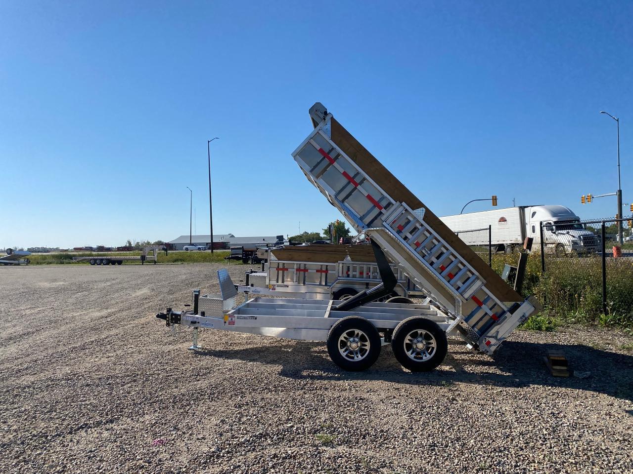 2025 Nordtek Dump Trailer 82'' x 12' Nordtek Dump Trailer